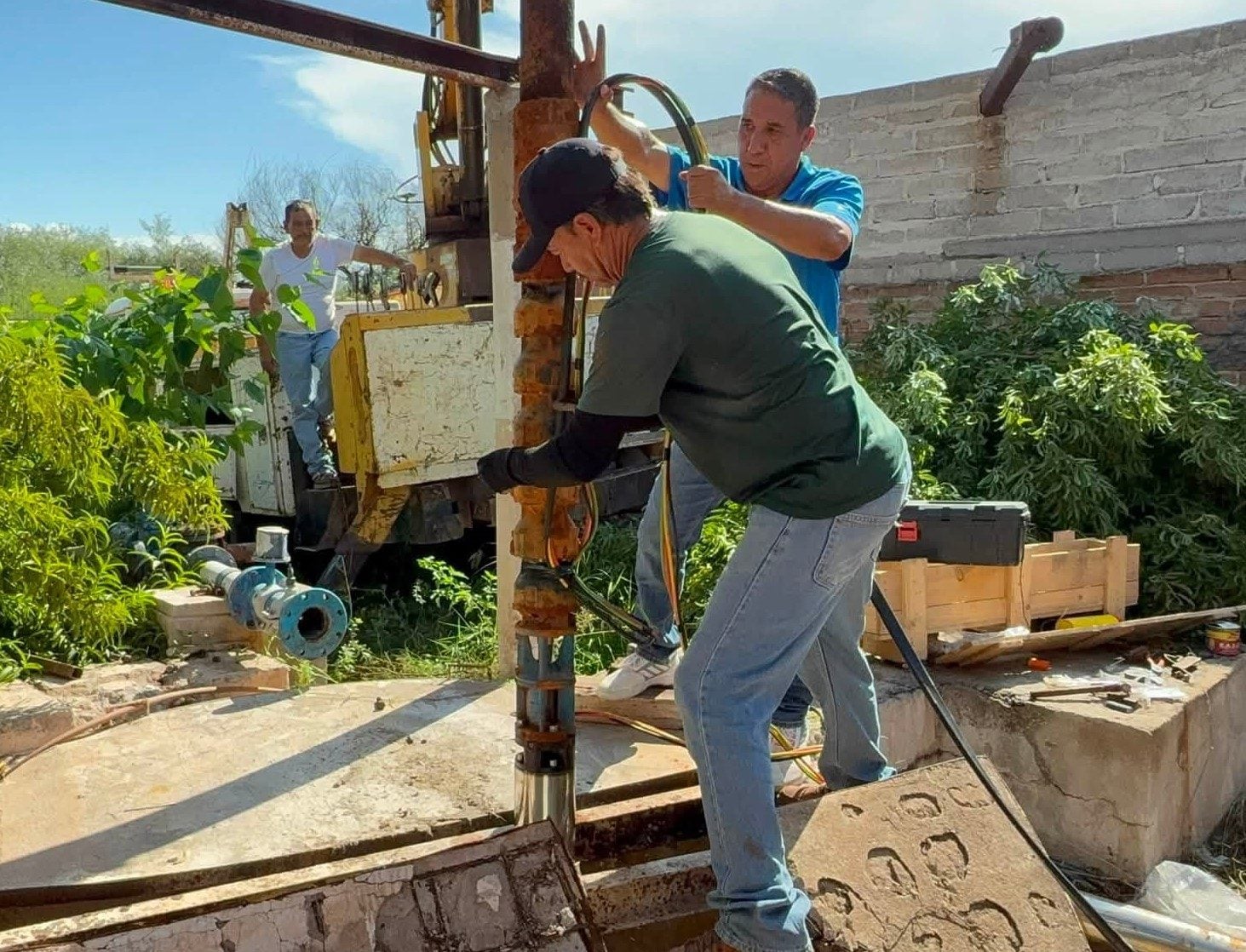 OOMAPAS REALIZA SUSTITUCIÓN E INSTALACIÓN DE NUEVA BOMBA DE AGUA POTABLE